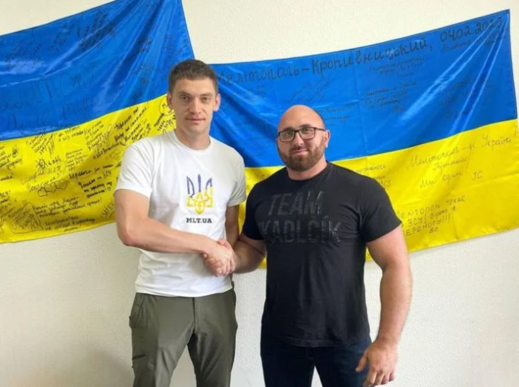Іван Федоров і Валерій Газаєв. Фото зі сторінки Валерій Газаєва у Фейсбуці