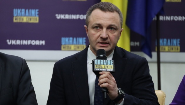 Тарас Кремінь, уповноважений із захисту державної мови. Фото Укрінформ  