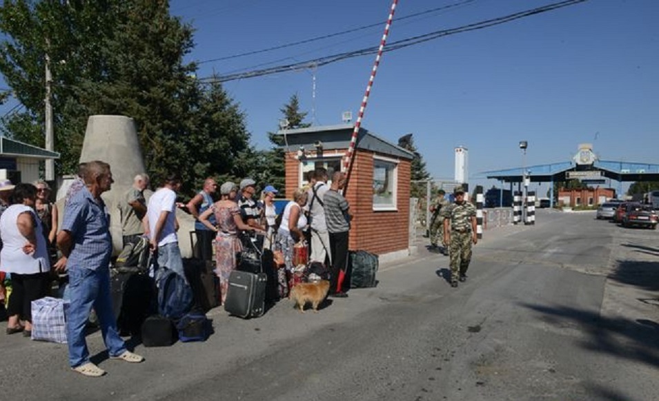 КПП “Новоазовск”. Фото “Сегодня”