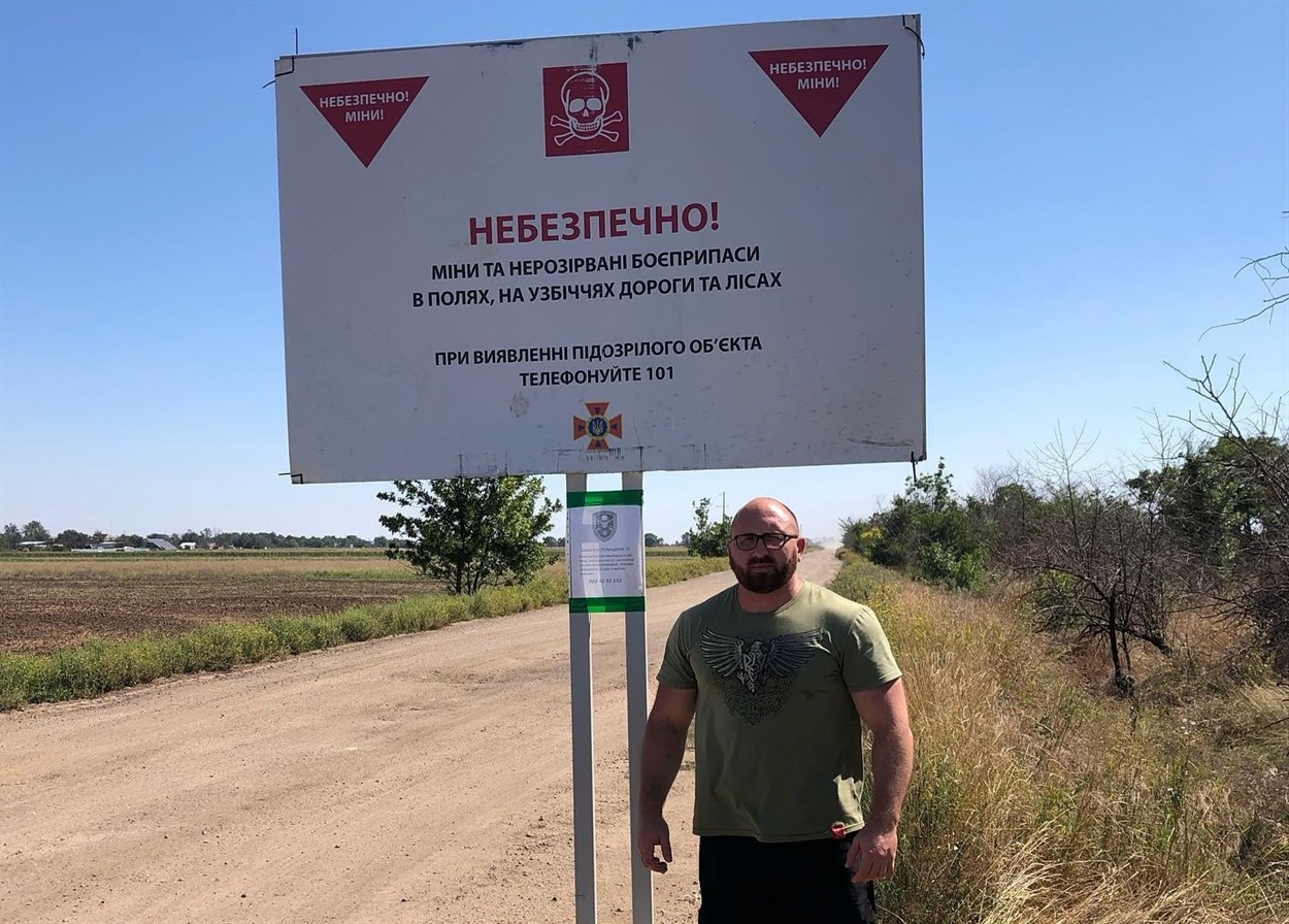 Валерій Газаєв від час волонтерського рейсу на Миколаївщину