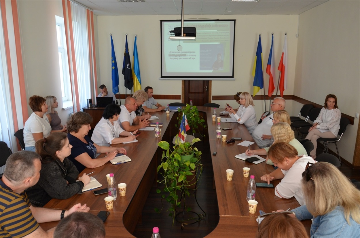 Пресконференція для журналістів у Дунаєвецькій міськраді 