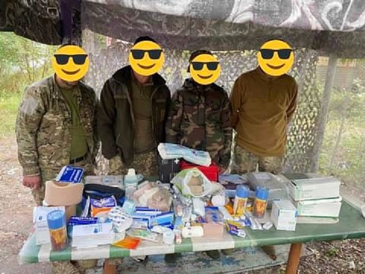  Передали допомогу бійцям 66-ї бригади