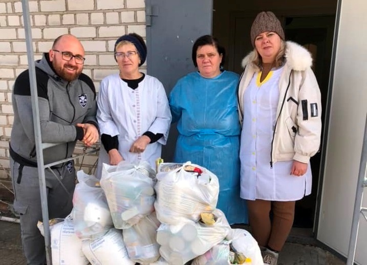 Гуманітарна допомога медичним працівникам Білозерської селищної громади