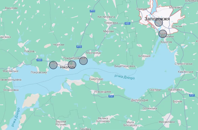 Вплив агломерацій Нікополя, Марганця і Запоріжжя на Каховське водосховище був найбільшим