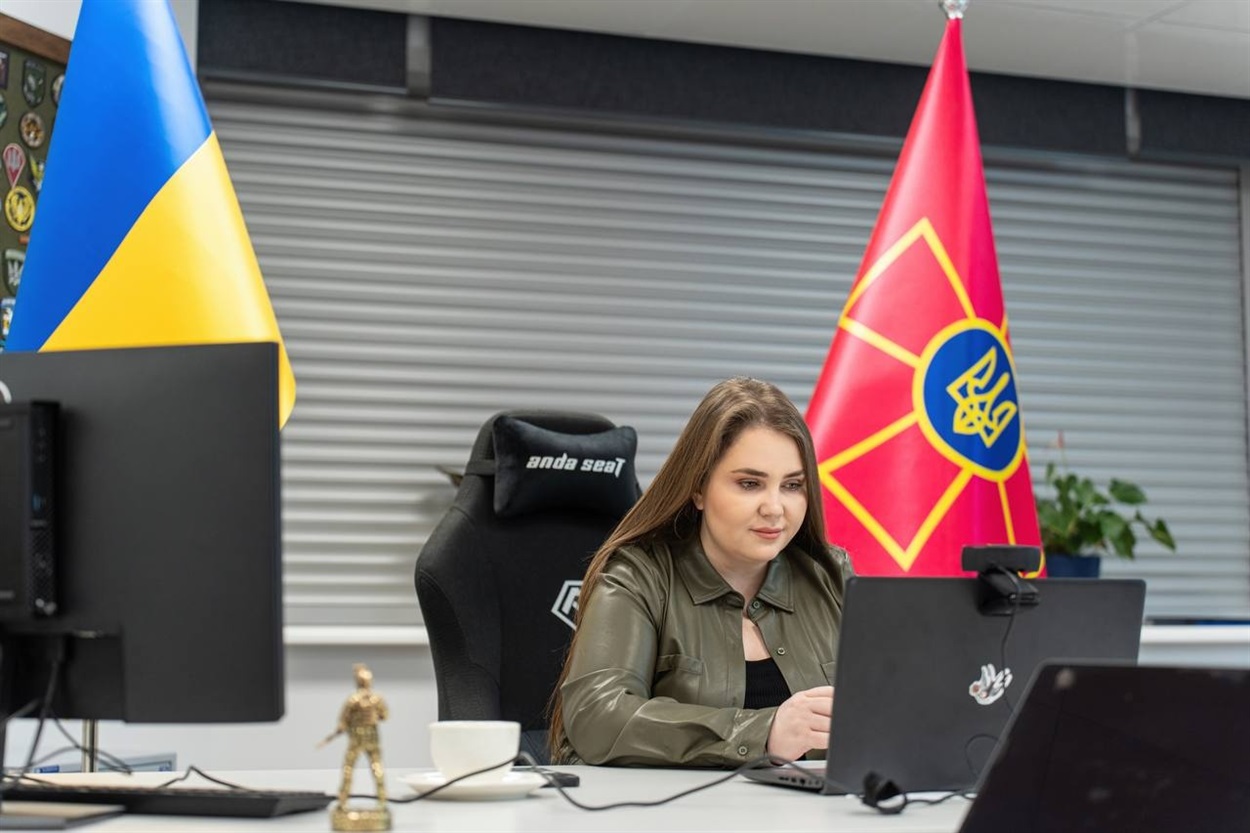 Заступниця міністра оборони Катерина Чорногоренко. Фото: armyinform.com.ua