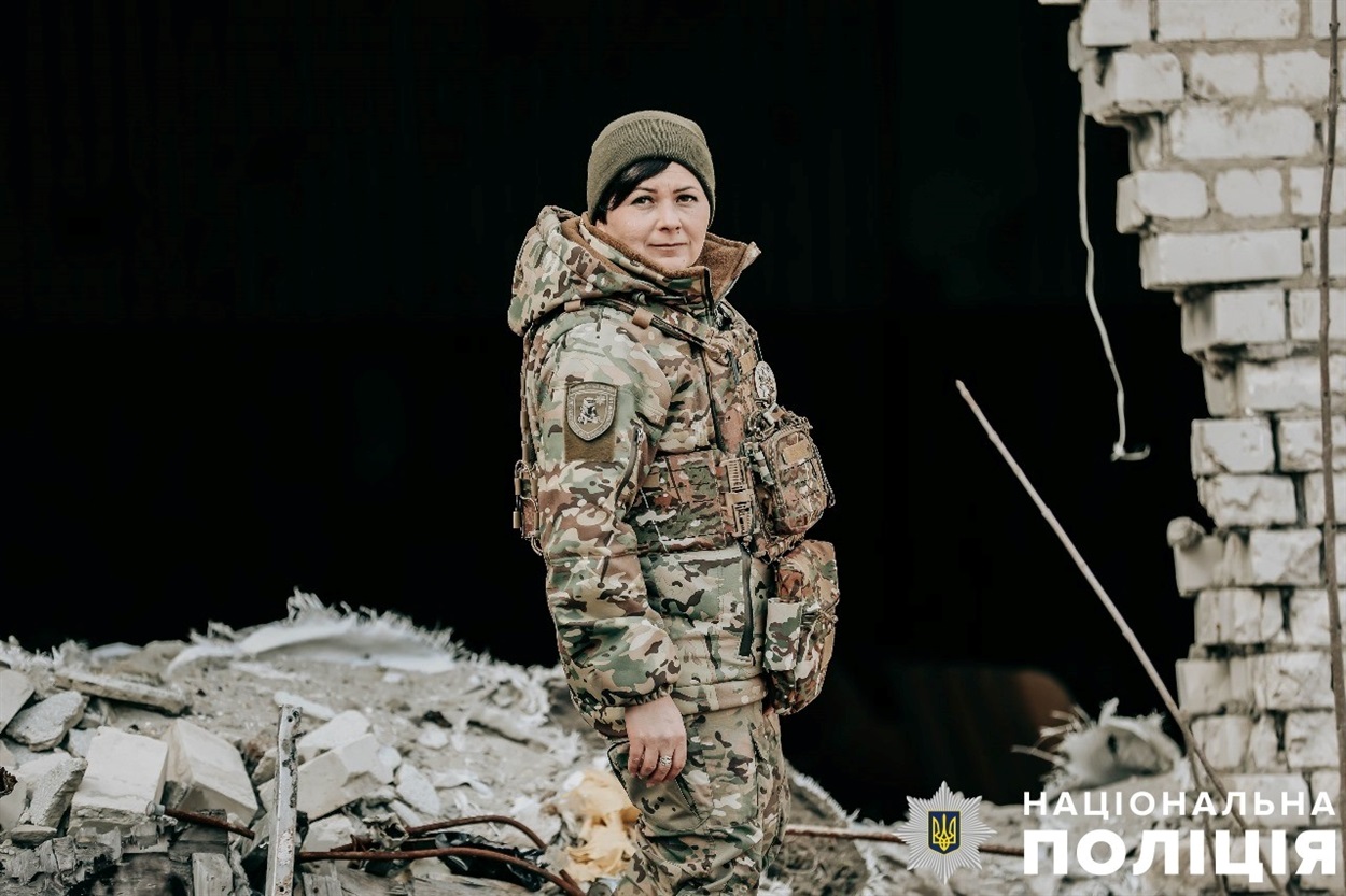 Оксана Пишна. Фото: Національна поліція України