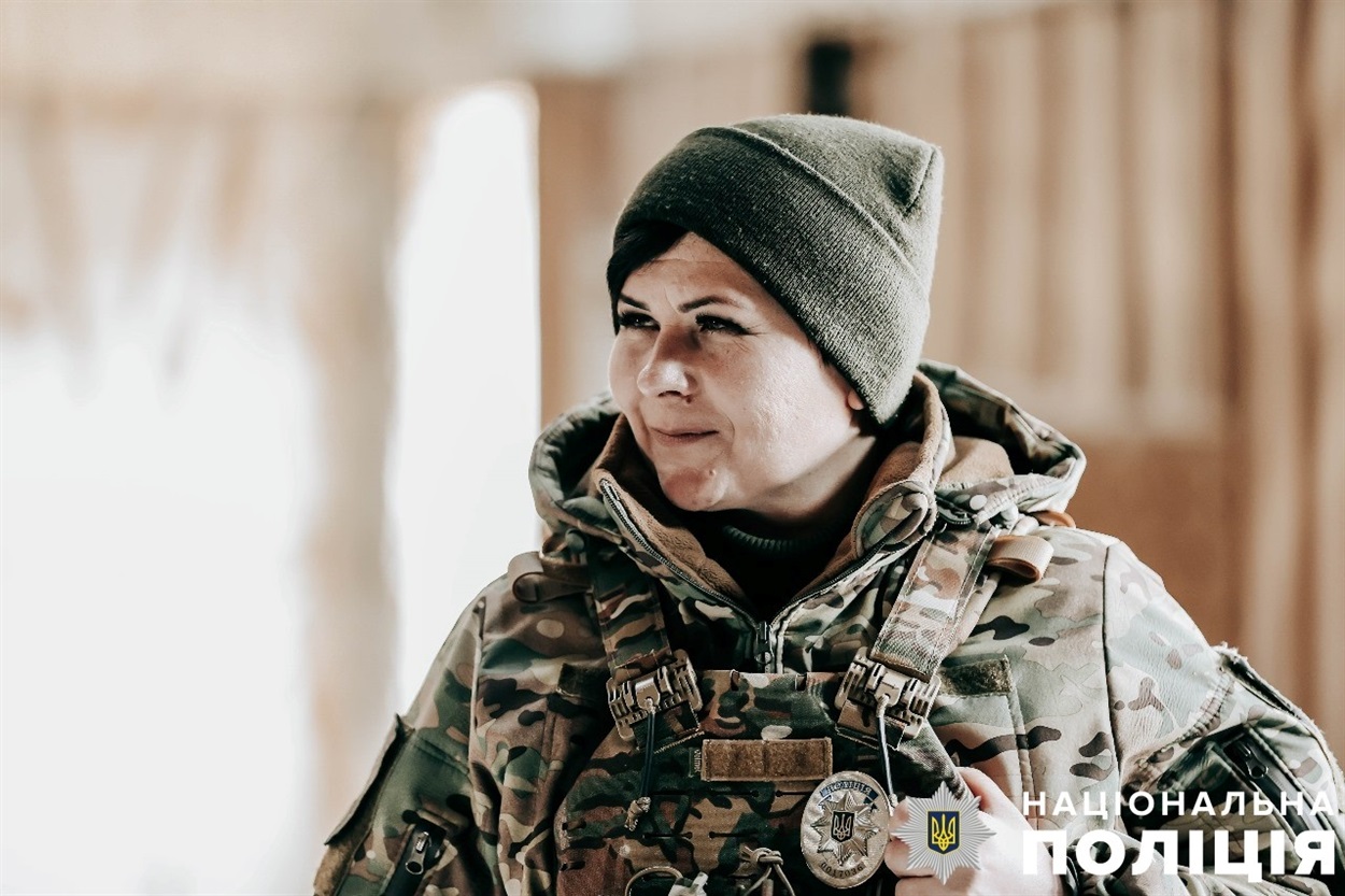 Оксана Пишна. Фото: Національна поліція України