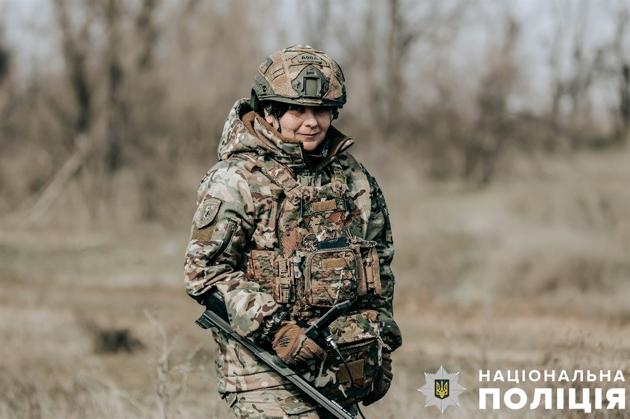Оксана Пишна. Фото: Національна поліція України