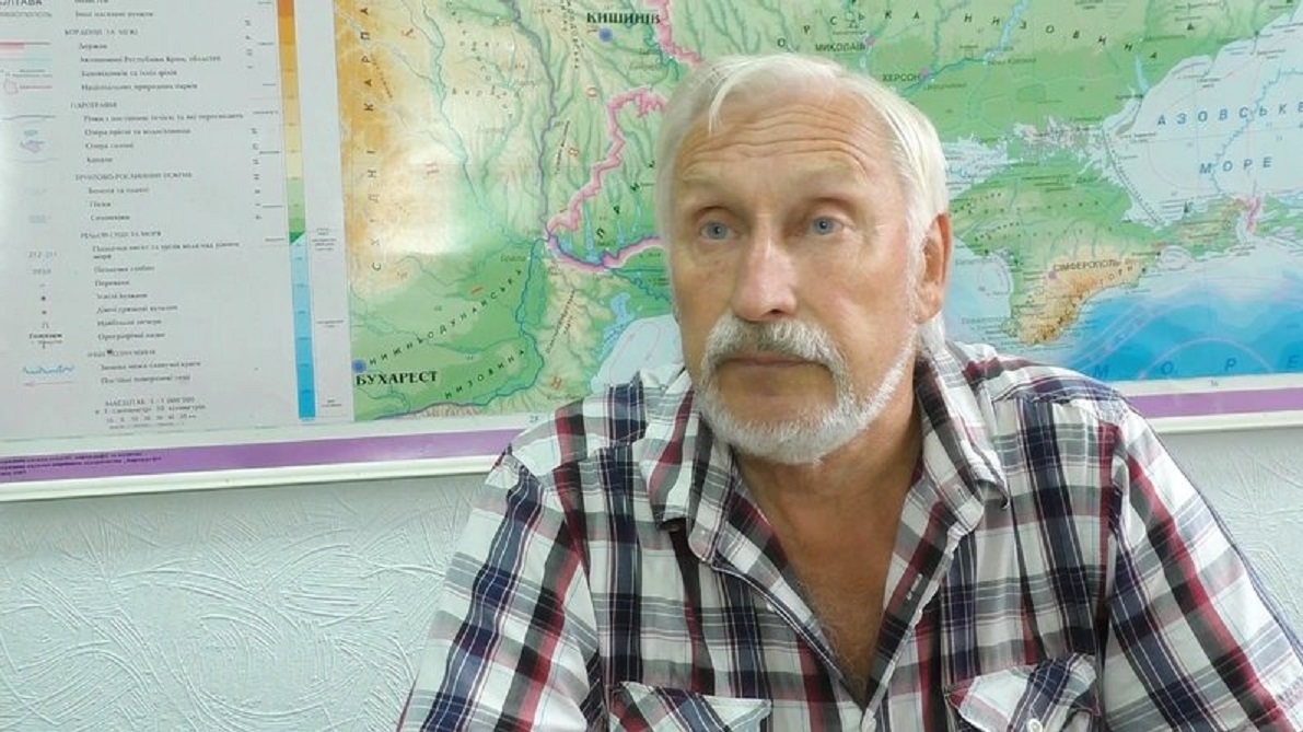 Олександр Коротя, завідувач зоологічним музеєм біологічного факультету ЗНУ. Фото: suspilne.media