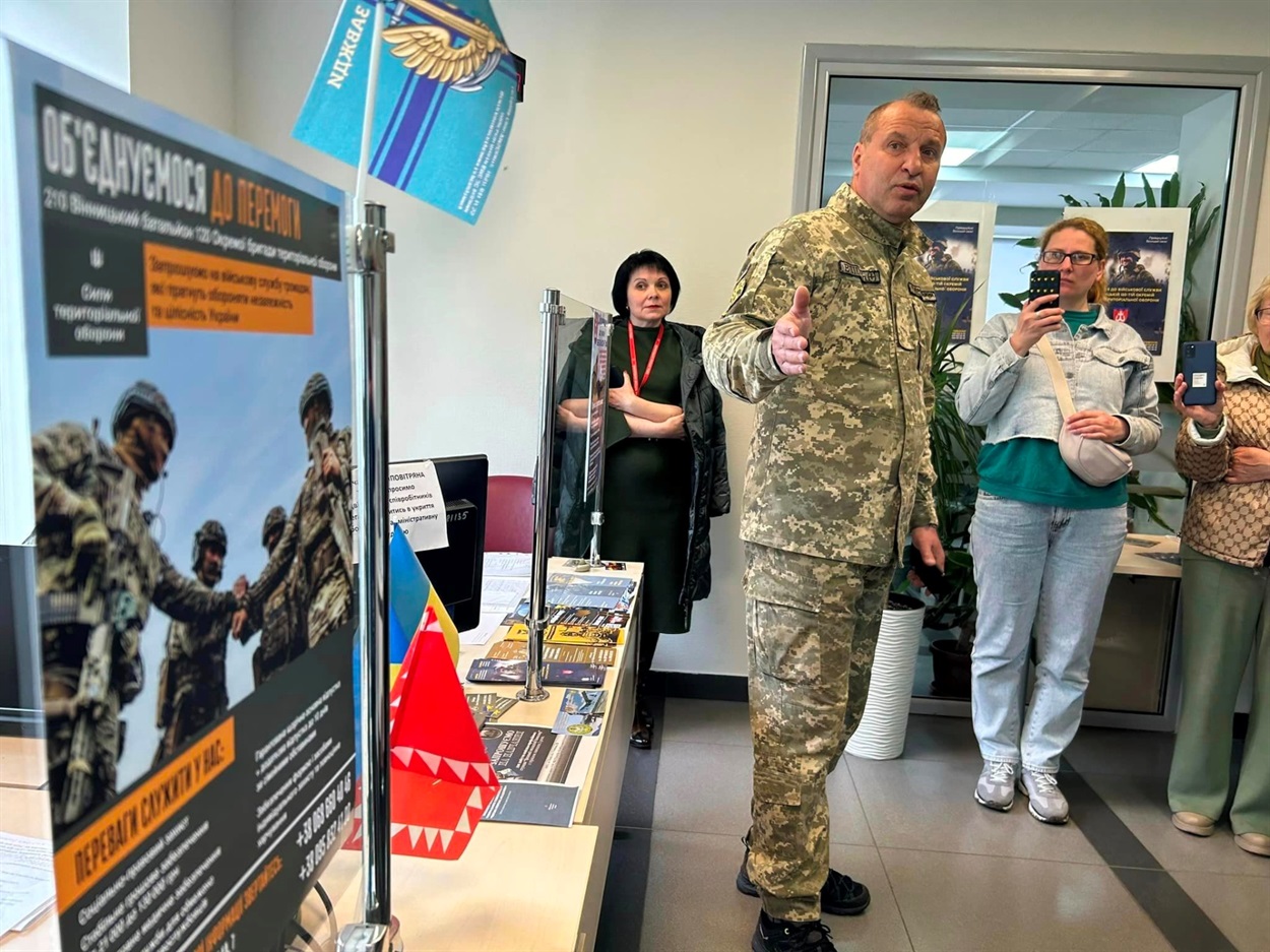 Координатор муніципальних рекрутингових центрів у Вінниці та області Роман Ковальський
