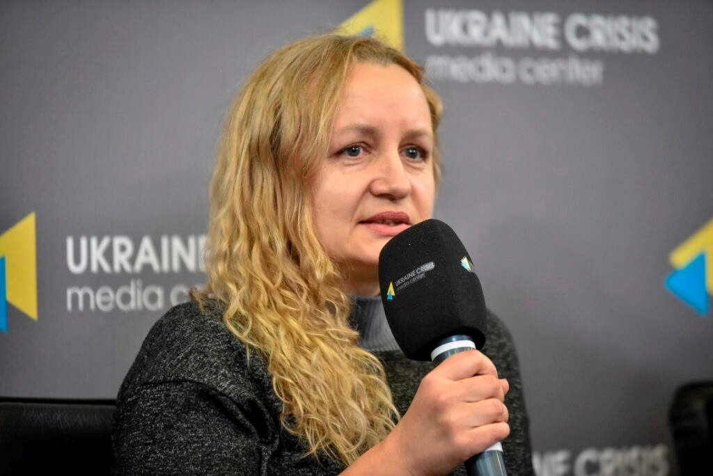 Співзасновниця Української природоохоронної групи, докторка біологічних наук інституту ботаніки ім. Холодного НАН України Анна Куземко. Фото пресцентру УКМЦ