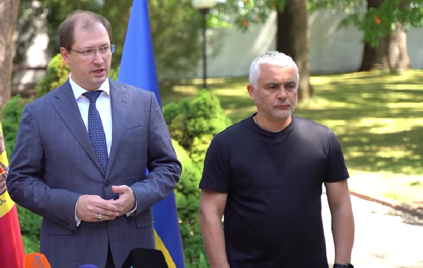 Руслан Стрілець, міністр захисту довкілля та природних ресурсів України. Одеса, 15.08.24. Скриншот відео з Facebook-сторінки Руслана Стрільця