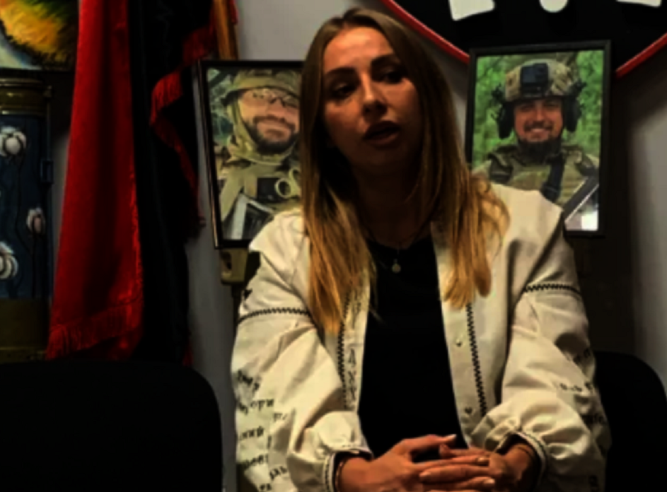 Ольга Коновал, яка продовжує справу свого чоловіка. Фото: газета “Високий замок”
