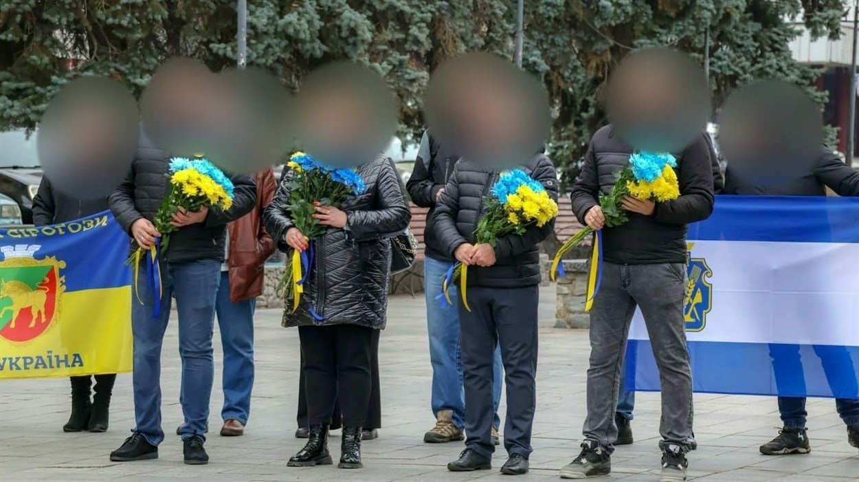 Житомир. Меморіальний захід до 2-ї річниці звільнення Херсона 