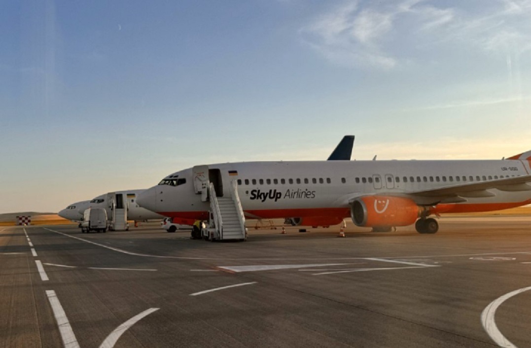 Літаки в української авіакомпанія SkyUp Airlines в аеропорту Кишинева
