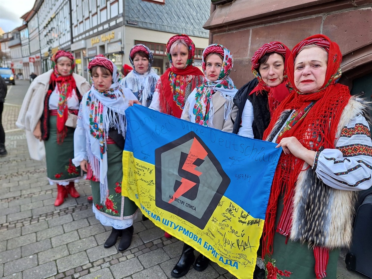 Хоровий колектив “Українська душа” на благодійному концерті. Фото з Facebook-сторінки “Українська душа”