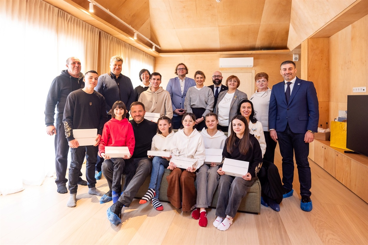 Родина Сагайдак. Фото: зі сторінки Olena Zelenska Foundation