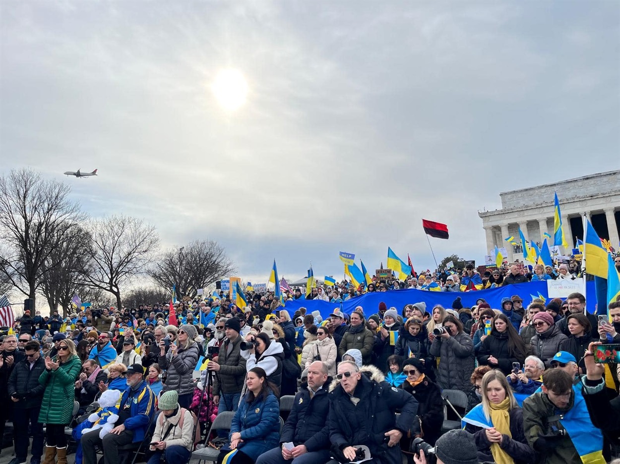 Великі збори у Вашингтоні. Фото: Посольство України в США