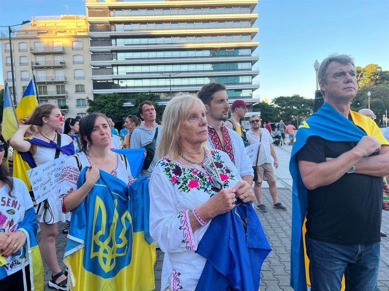 Акція в Буенос-Айресі. Фото: Посольство України в Аргентинській Республіці