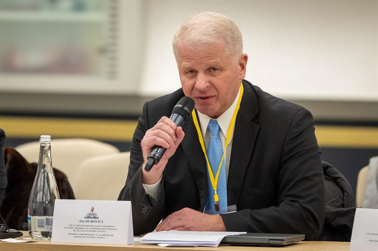 Іон Дубовіч, професор Національного лісотехнічного університету України 