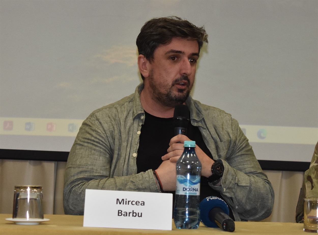 Мірча Барбу, румунський воєнний журналіст 