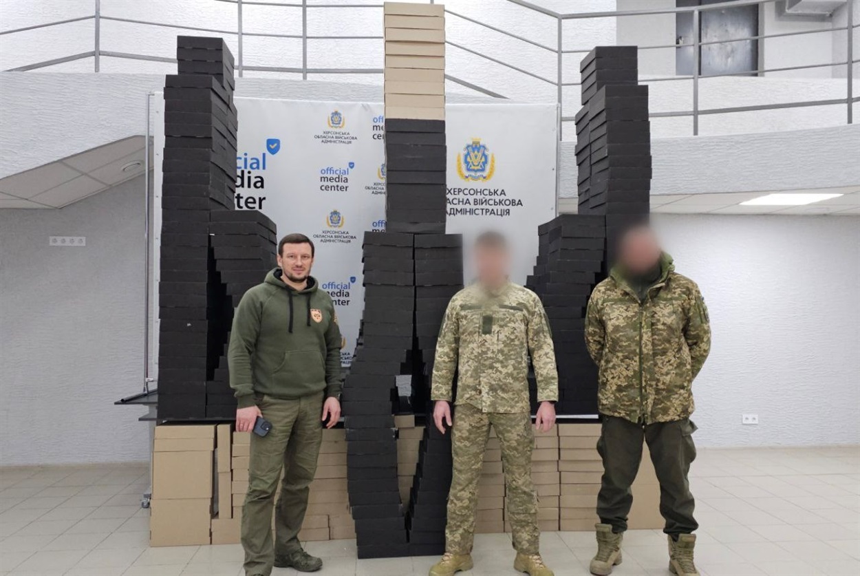 FPV-дрони для морпіхів, що воюють на Херсонському напрямку. Фото: Telegram-канал Олександра Прокудіна
