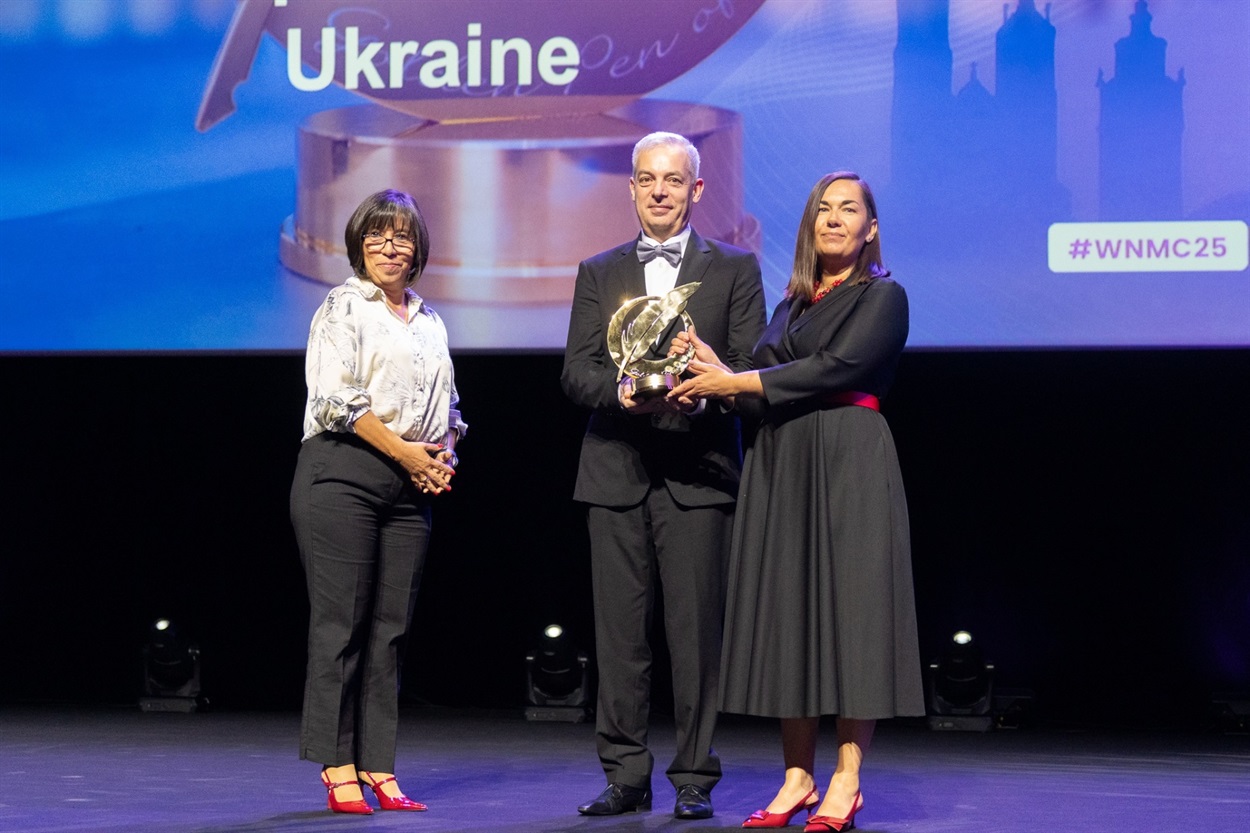 Золоте перо Свободи вручено Незалежній пресі України