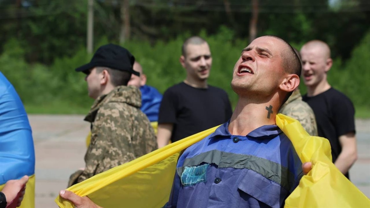 Повернення українських військовополонених. Фото: Телеграм-канал Zelenskiy/Оfficial