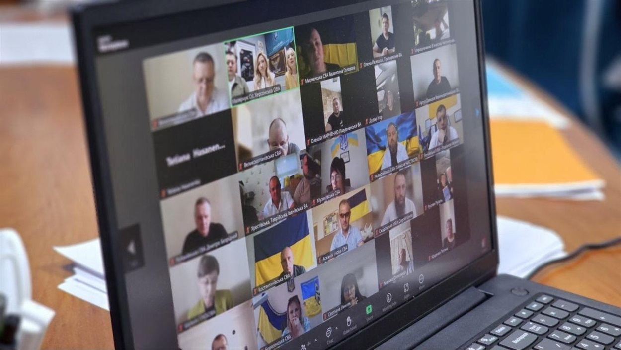 Онлайн-нарада під керівництвом Ольги Малярчук
