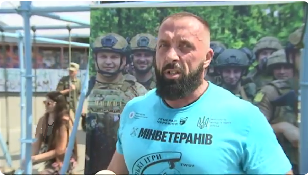 Військовослужбовець 225-го окремого штурмового полку на псевдо “Корбан”. Скриншот відео