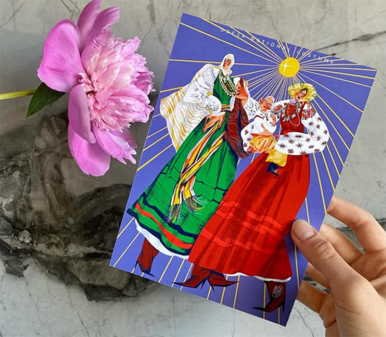 Роботи Ольги Родзік з серії “Український національний костюм”. Фото: Інстаграм Ольги Родзік