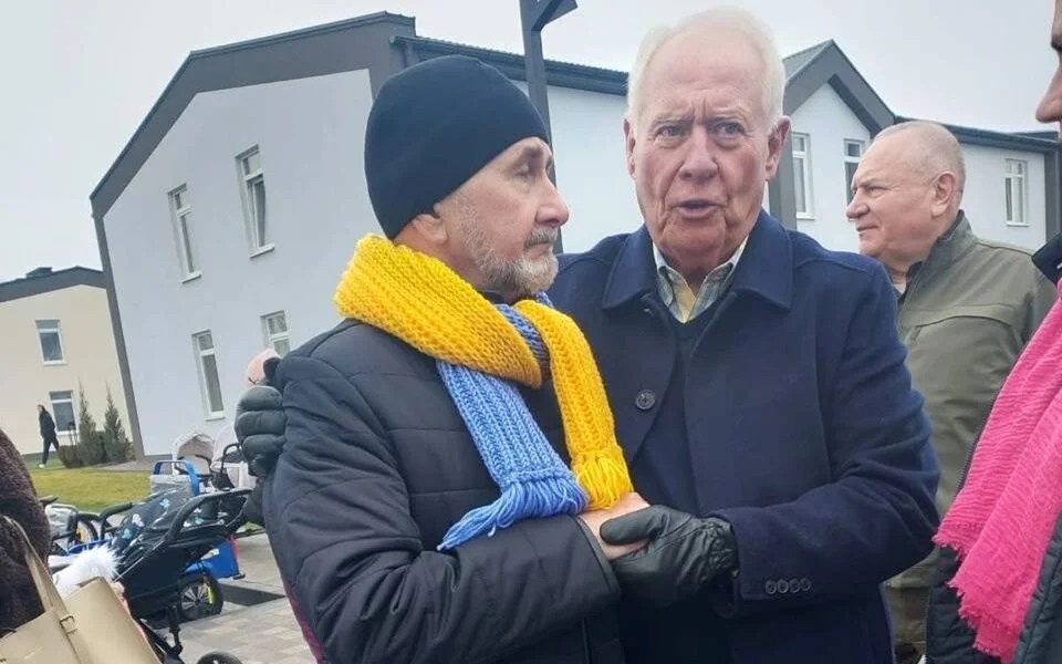 Володимир Миколаєнко (ліворуч) і Делл Лой Хансен (праворуч) @ Фото: Facebook Володимир Миколаєнко