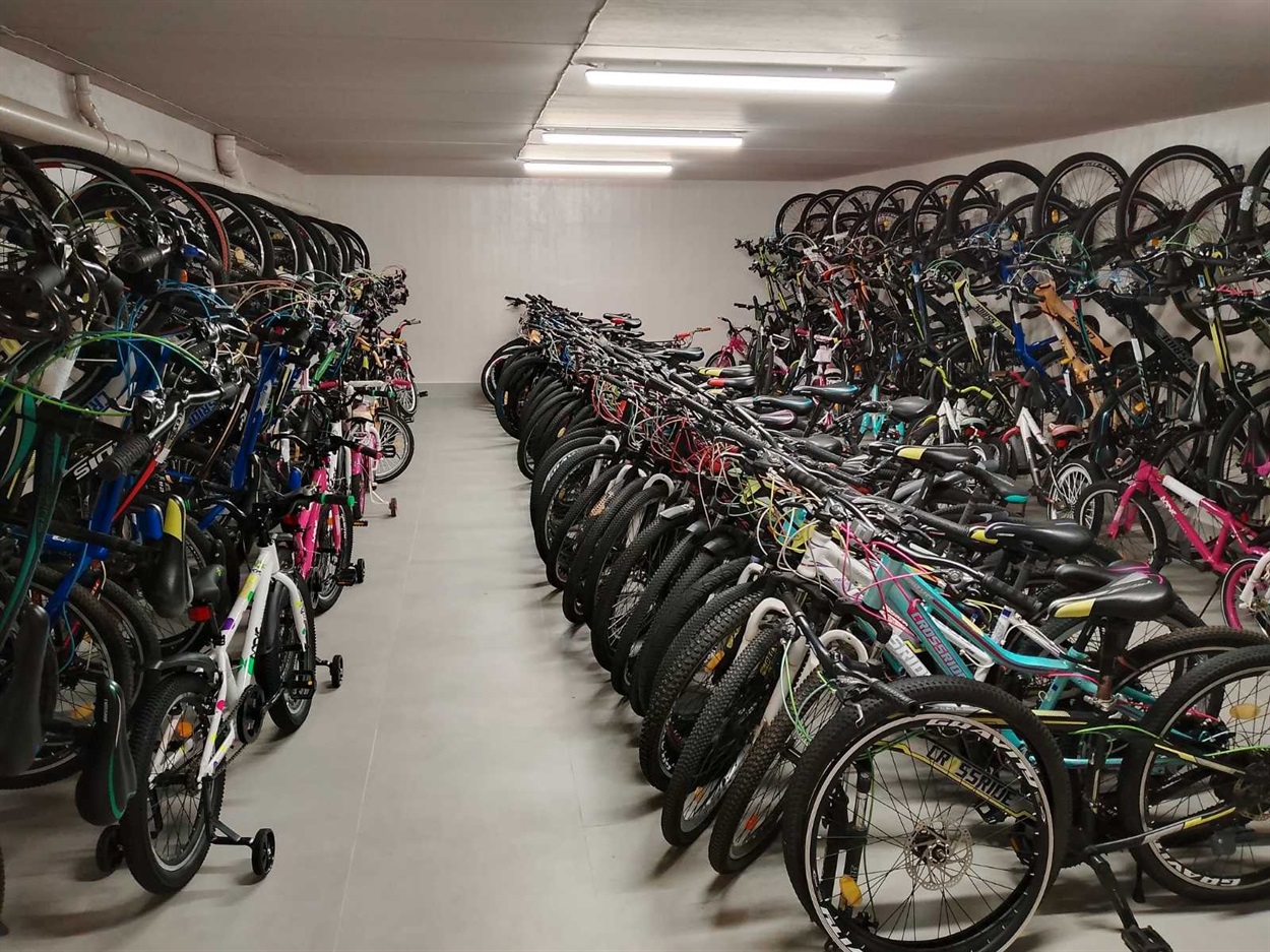 Велопарк, яким можуть скористатися мешканці “Містечка Хансена” @ Фото: Facebook Володимир Миколаєнко