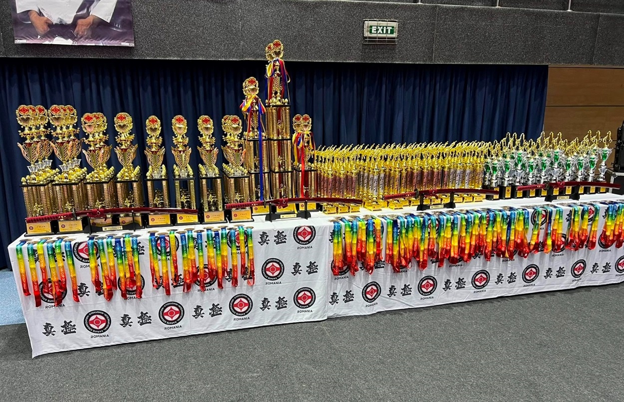 Нагороди для учасників змагань. Romanian Kyokushin Karate Portal