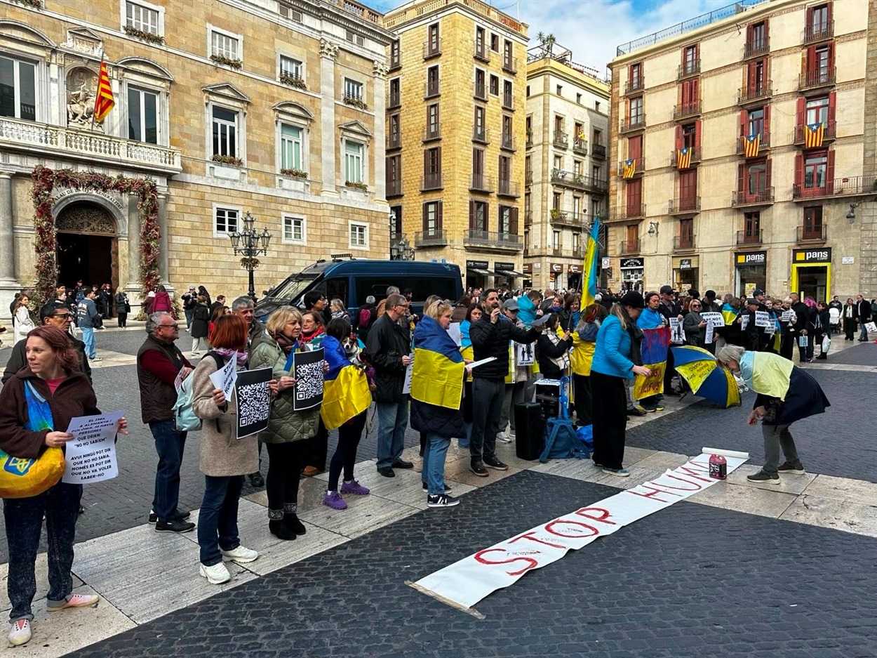 Акція в Барселоні. Фото з Фейсбук-сторінки Заріни Забріскі