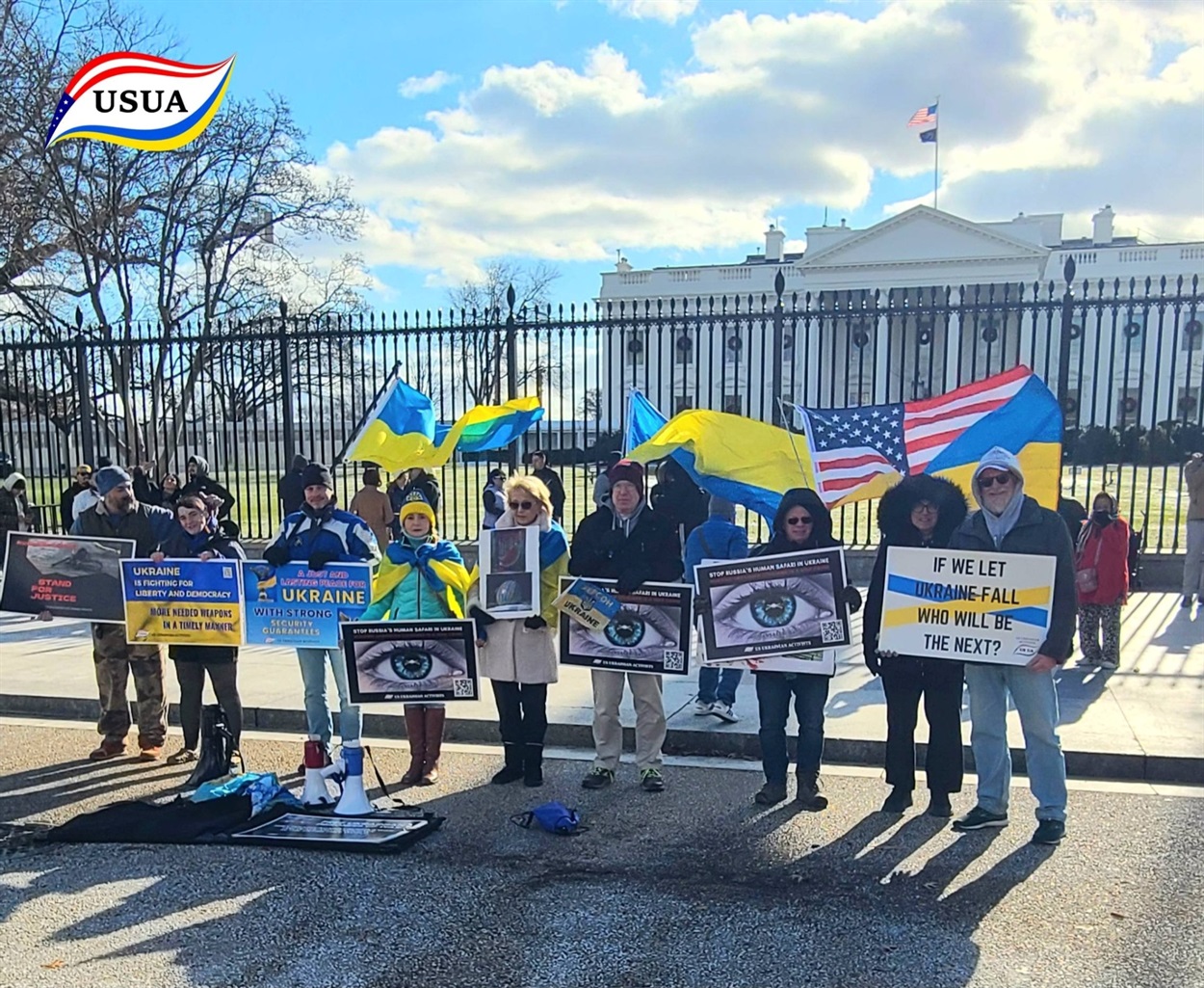Акція у Вашингтоні. Фото з Фейсбук-сторінки US Ukrainian Activists