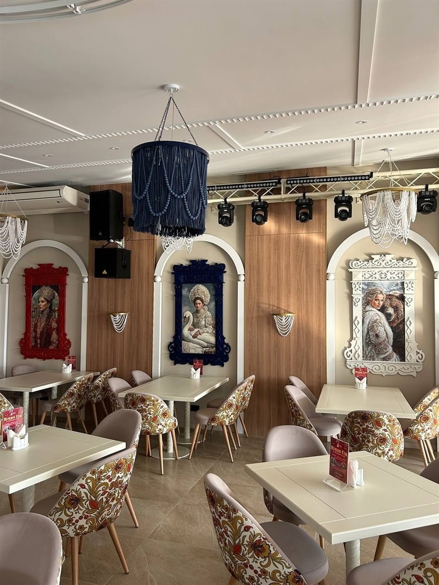 Російська зала в ресторані “Усадьба”. Фото Instagram-сторінка ресторану