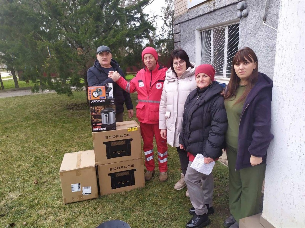 Першочергово облаштували Пункти Незламності розташовані в безпосередній близькості до лінії фронту. Фото: Телеграм-канал Олександра Прокудіна 