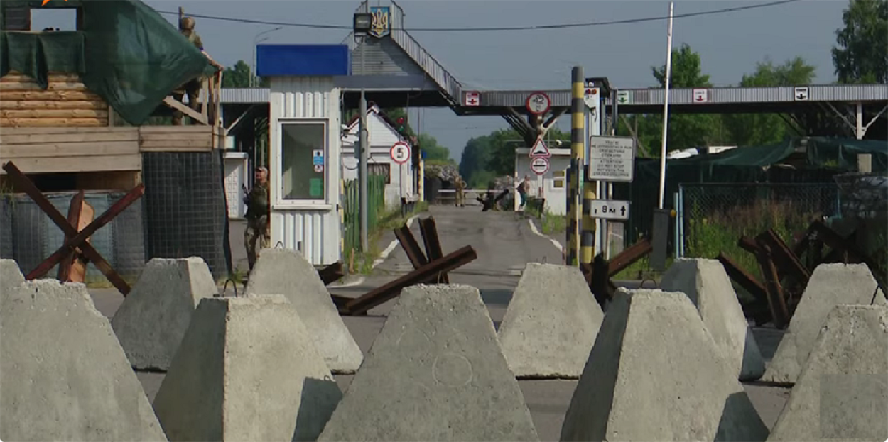 Доманово. Прикордонний пост. Скриншот: Суспільне Луцьк