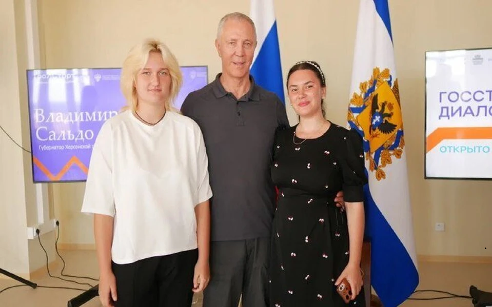 Молодіжні активісти Брилівки подали ідею перейменовувати вулиці регіону на честь героїв СВО. Фото з окупаційних соцмереж