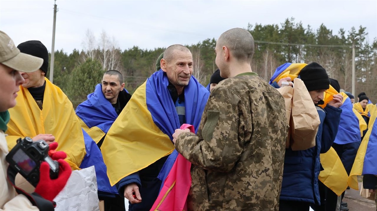 5 березня відбувся обмін військовополоненими між Україною та Росією. Фото: Telegram-канал Координаційного штабу з питань поводження з військовополоненими