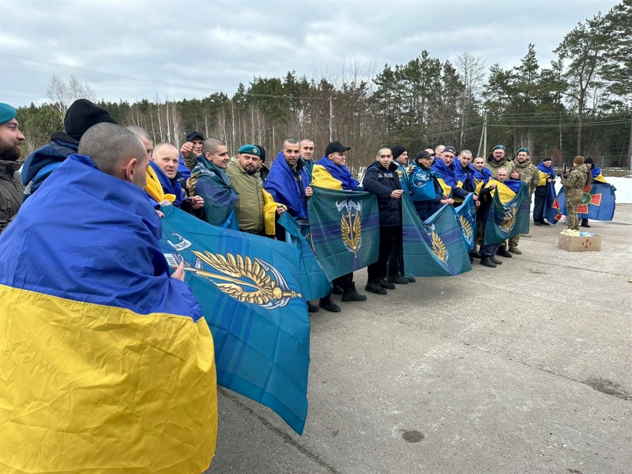 6 березня відбувся обмін військовополоненими між Україною та Росією. Фото: Telegram-канал Координаційного штабу з питань поводження з військовополоненими