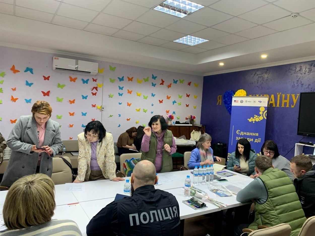 Засідання Ради з питань ВПО при виконавчому комітеті Миколаївської міськради. Фото: Рада з питань ВПО Миколаїв