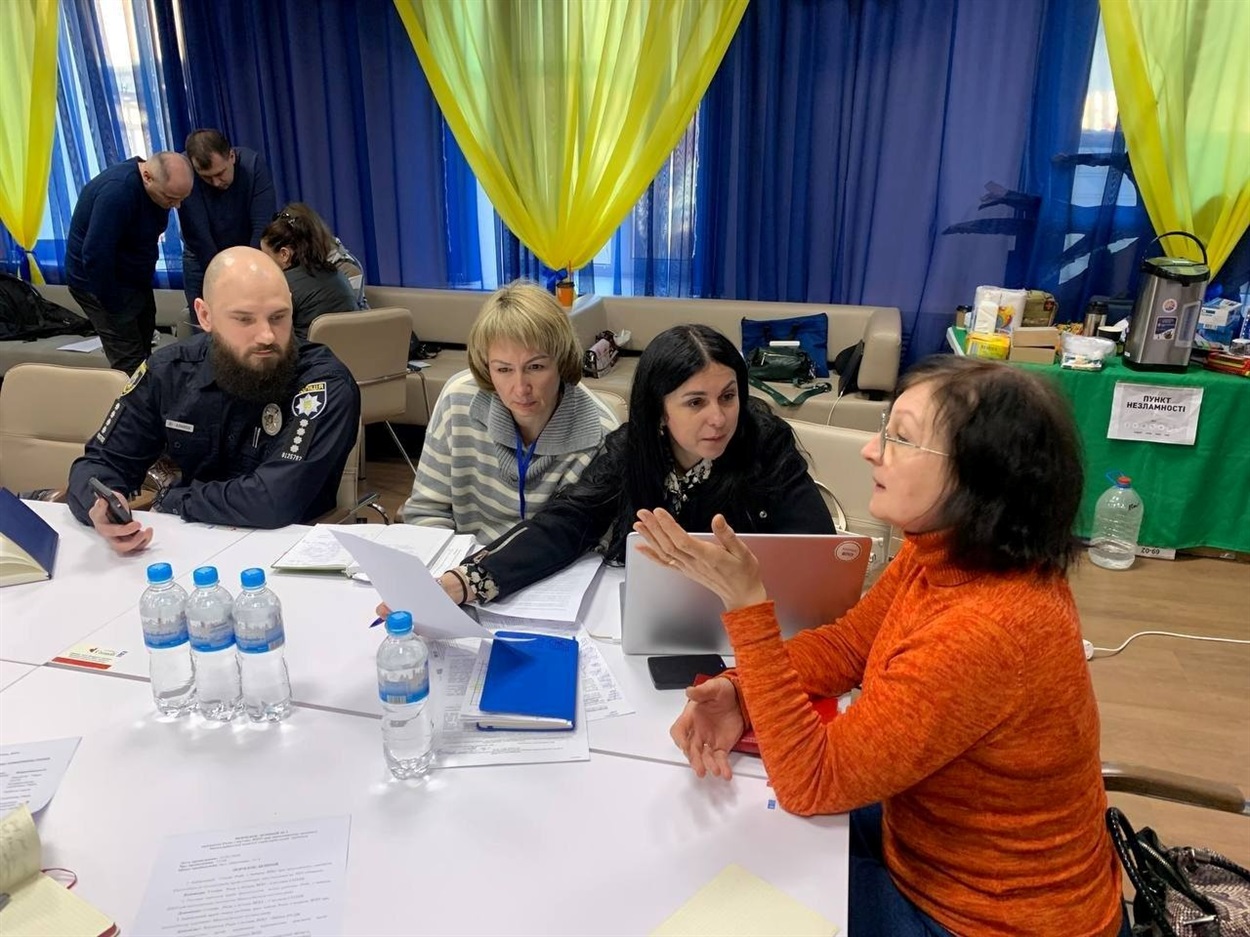 Засідання Ради з питань ВПО при виконавчому комітеті Миколаївської міськради. Фото: Рада з питань ВПО Миколаїв
