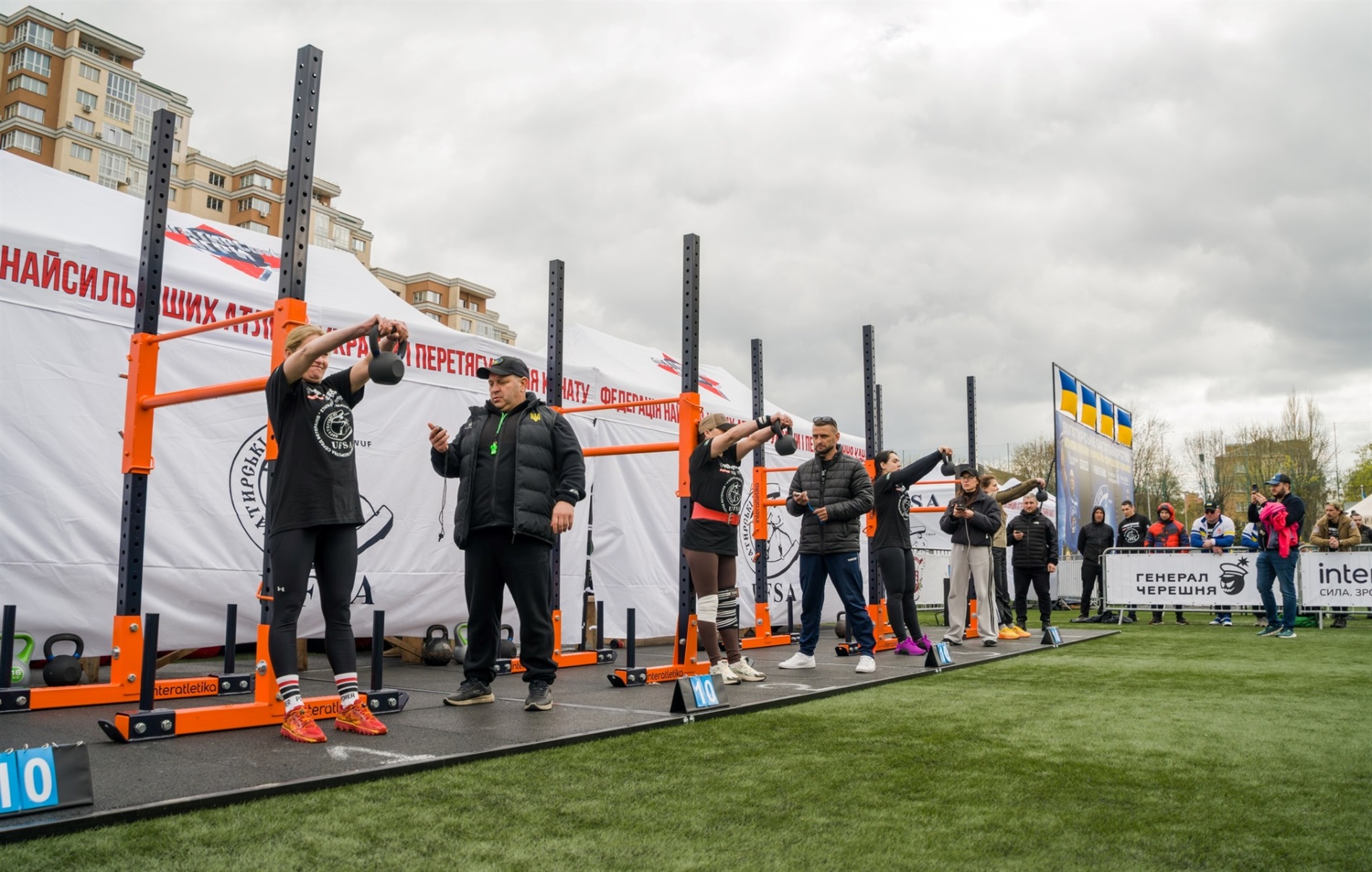 На Київщині пройшов І-й етап Кубка України: ветерани та військові змагалися у силі