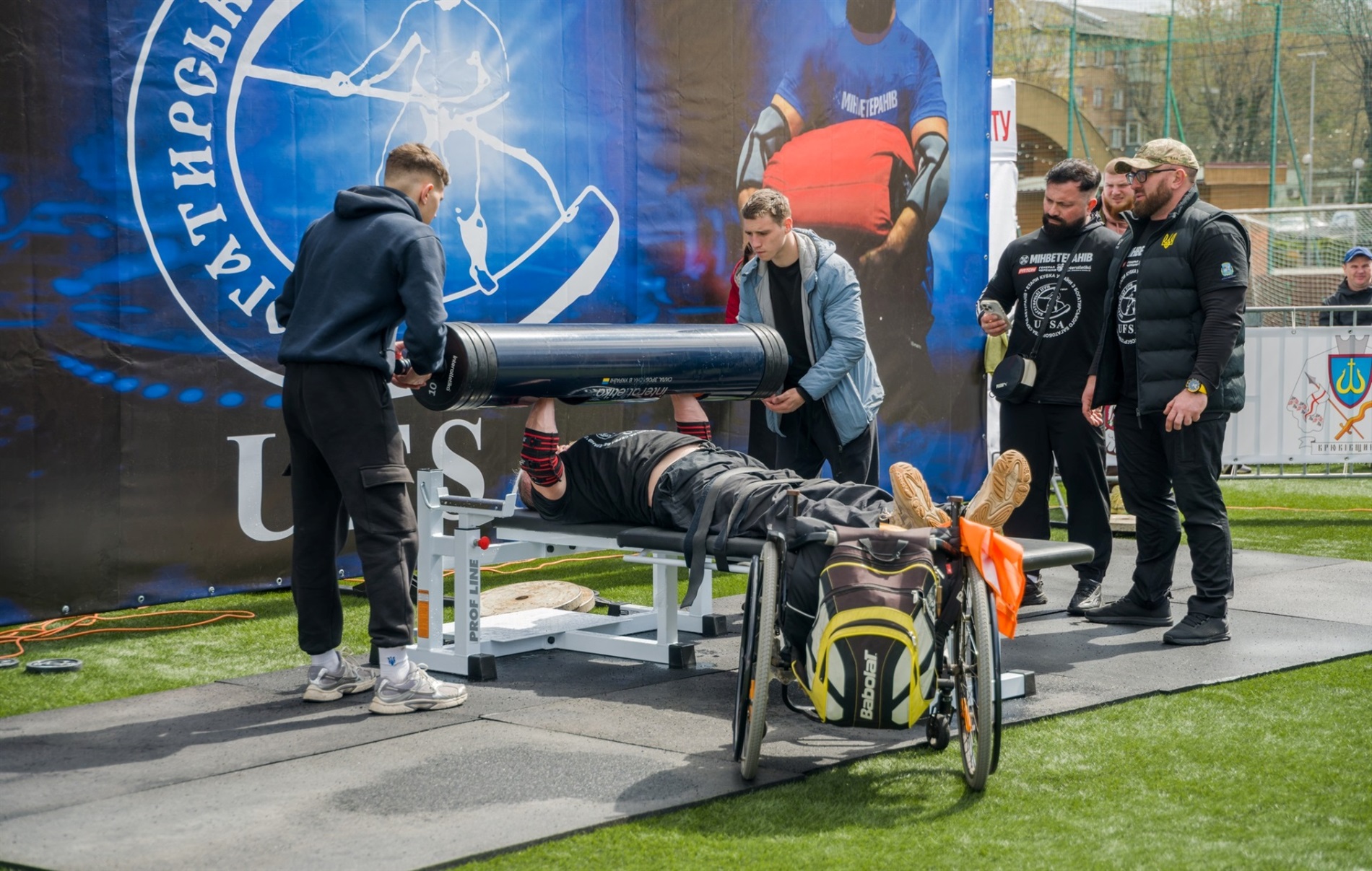 На Київщині пройшов І-й етап Кубка України: ветерани та військові змагалися у силі