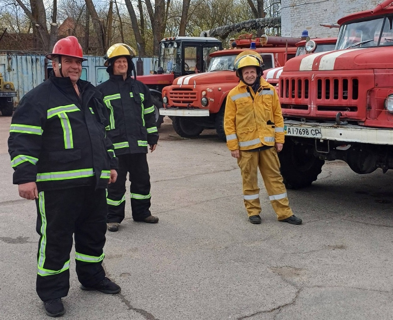 Пожежно-рятувальний загін ДСП “Північна Пуща”. Квітень 2026 року. ДСП “Північна Пуща” / Facebook