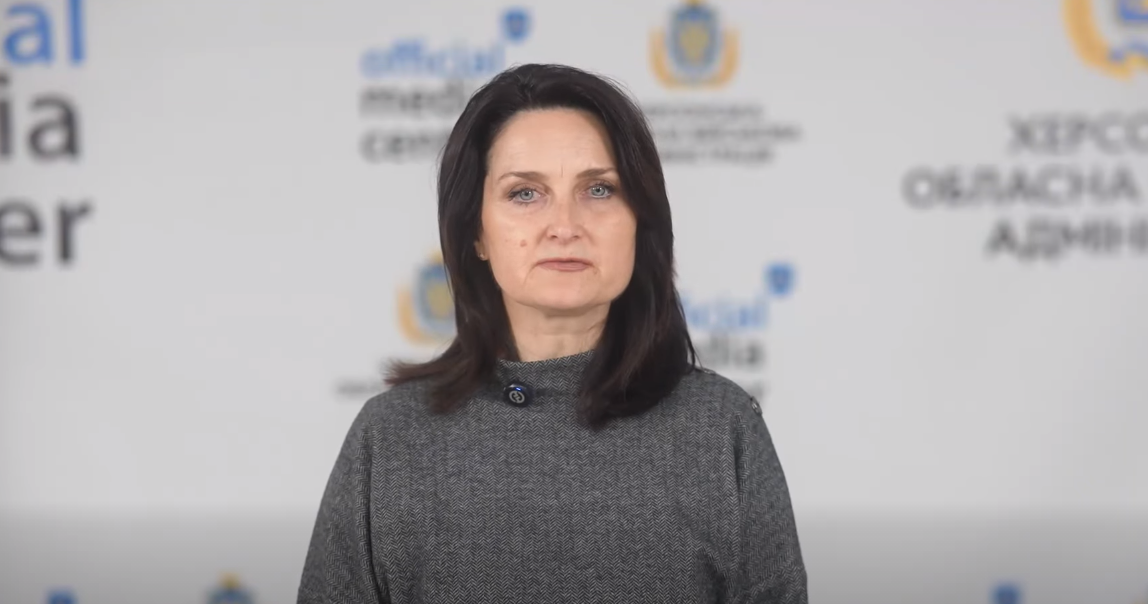 Олена Данилова, начальниця управління освіти і науки Херсонської ОДА