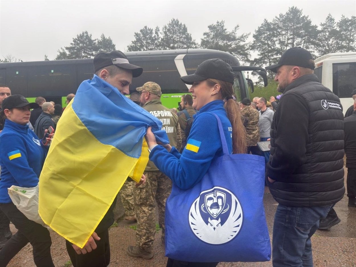Обмін полоненими 15.05.2026. Фото: України Координаційний штаб з питань поводження з військовополоненими