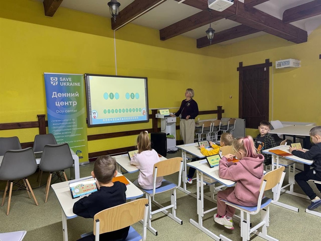 В Денному центрі для дітей та сімей «Відновлення». Миколаїв
